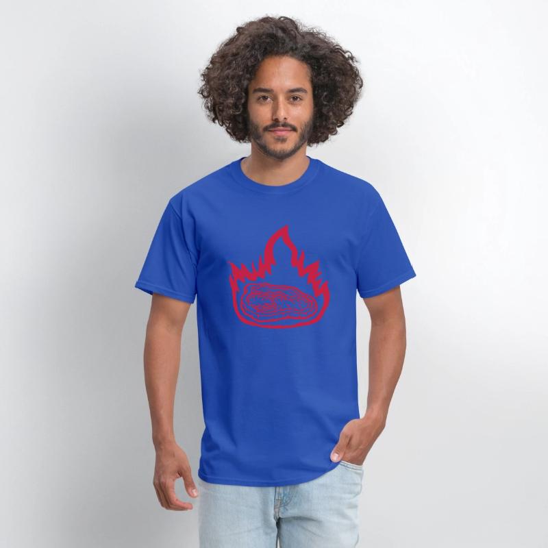 hot fire steak juicy
