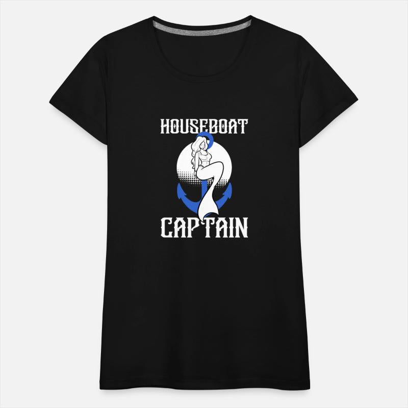 Houseboat Captain Mermaid Boating Captain Anchor