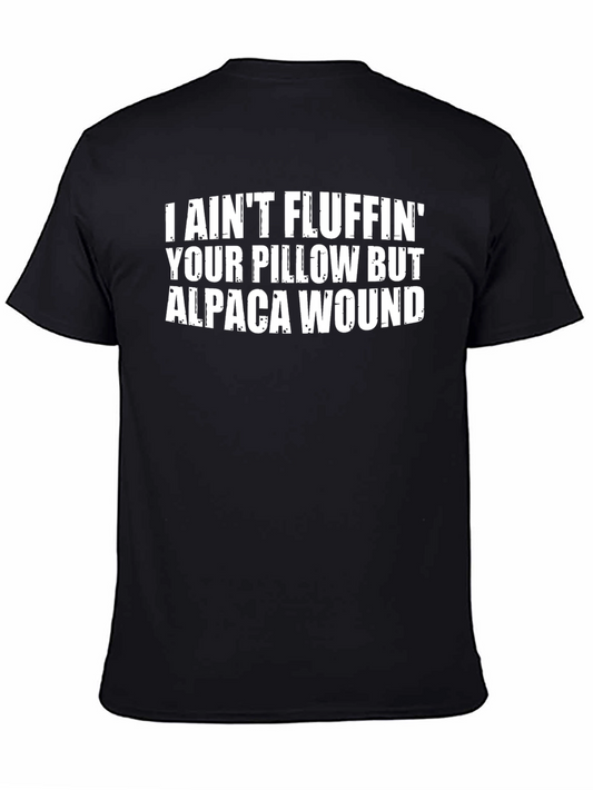 Alpaca Wound Funny Graphic Tee