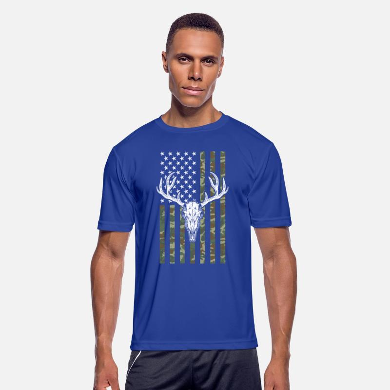 Hunting American Camouflage USA Flag White-tailed