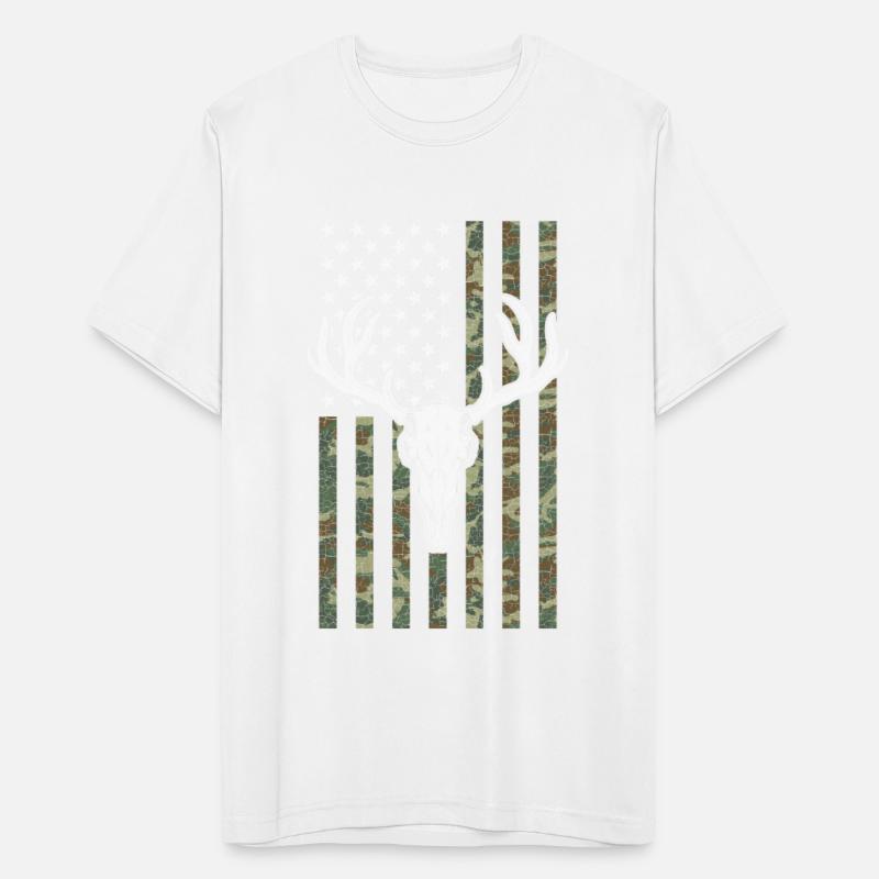 Hunting American Camouflage USA Flag White-tailed