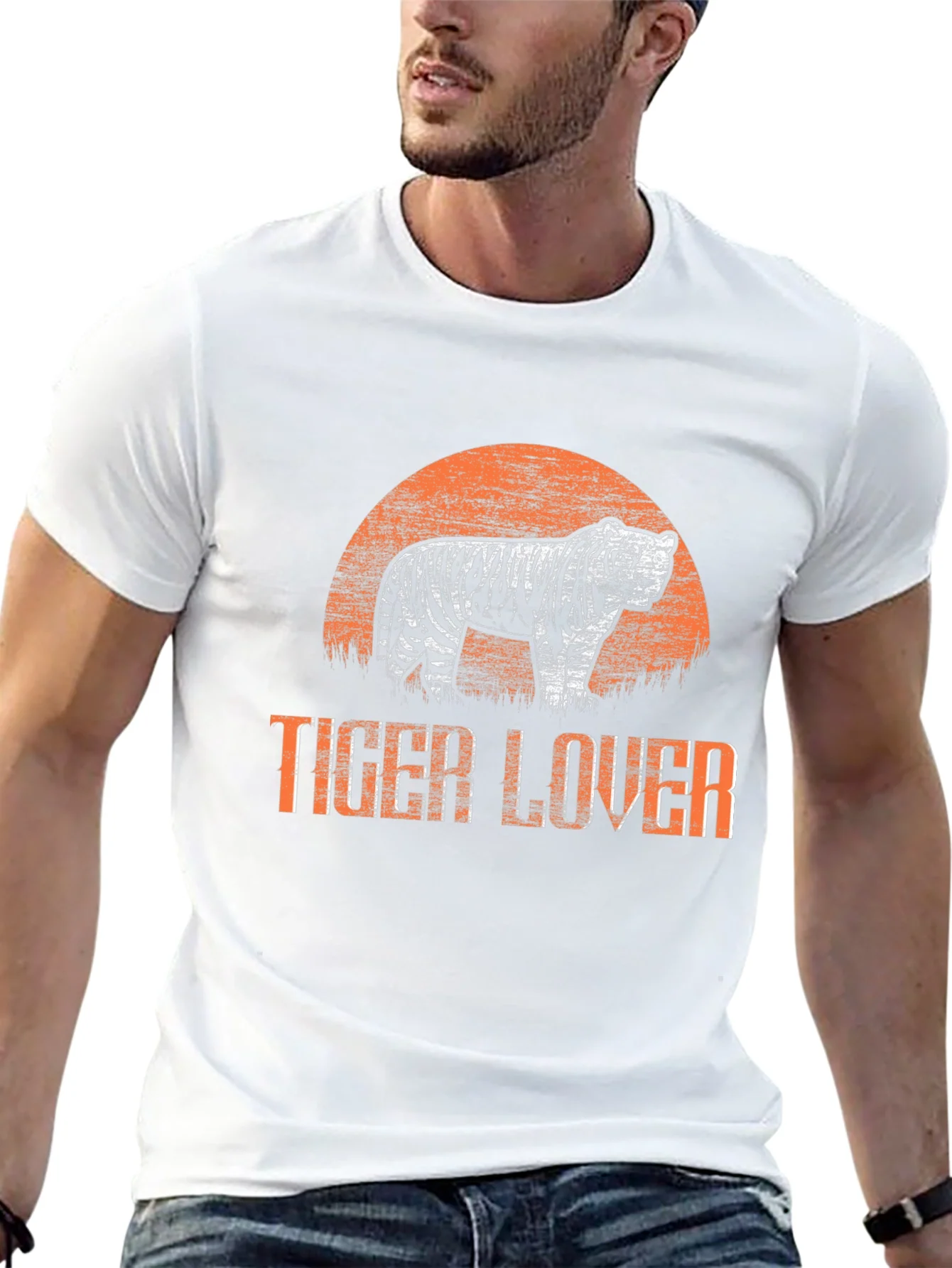 Tiger Lover Graphic T-Shirt - Wildlife Enthusiast Tee