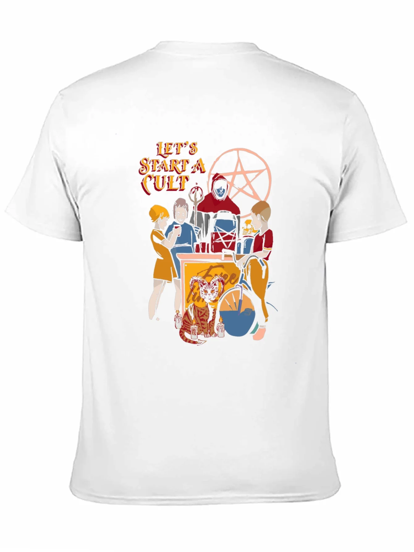 Lets Start A Cult Graphic T-Shirt