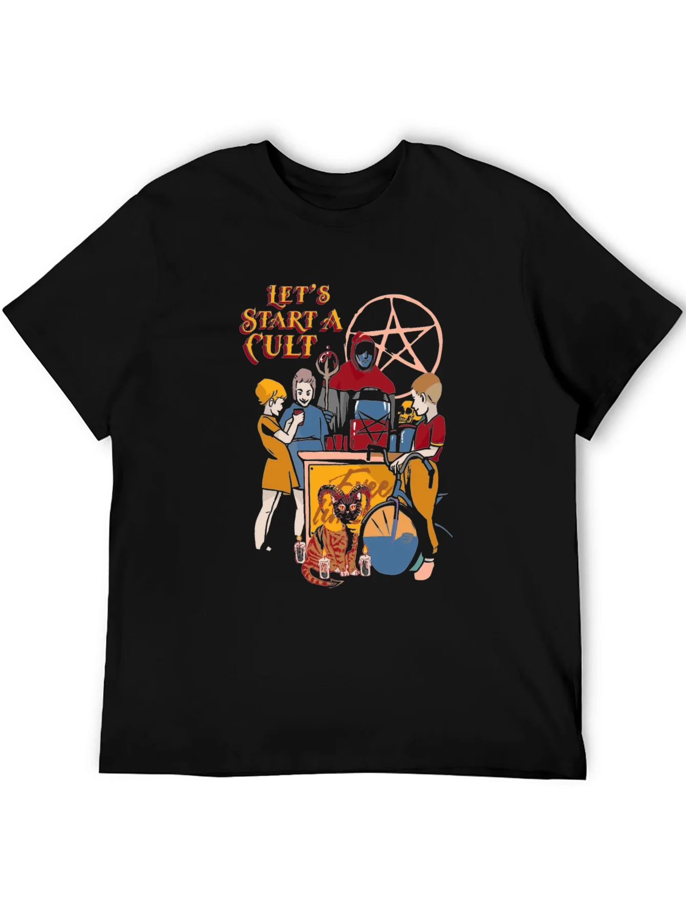 Lets Start A Cult Graphic T-Shirt