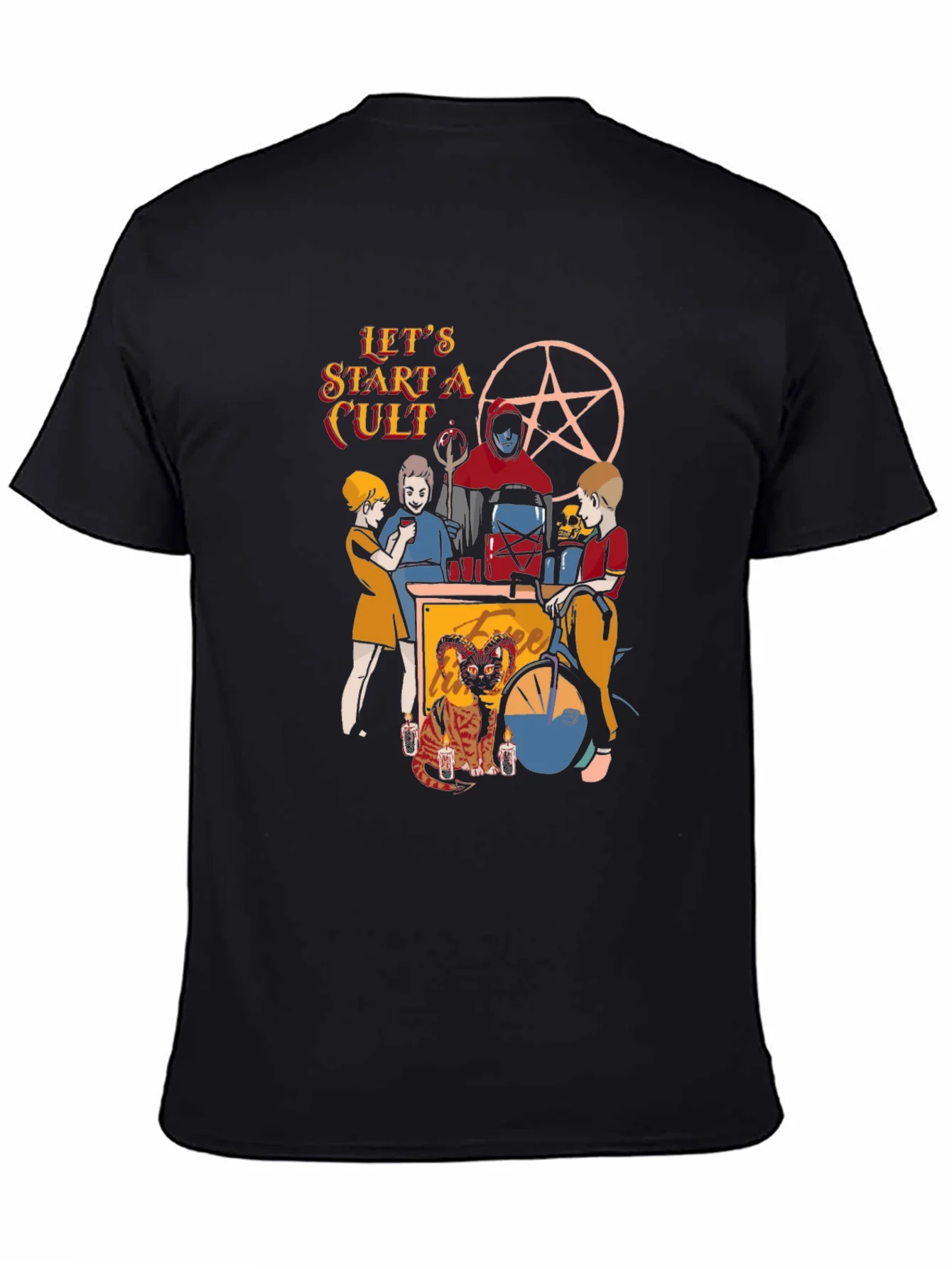 Lets Start A Cult Graphic T-Shirt