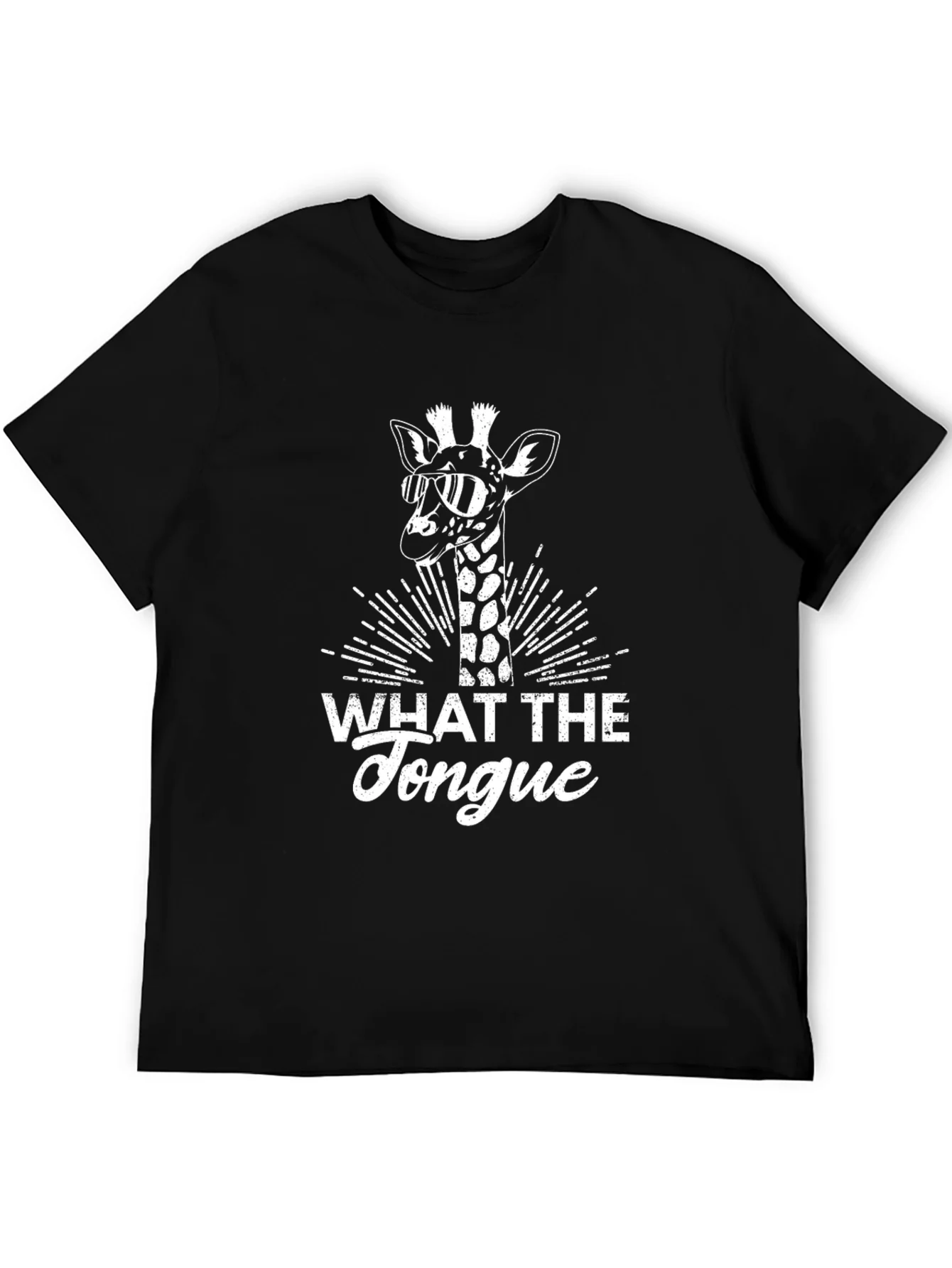 What the Tongue Giraffe Tee