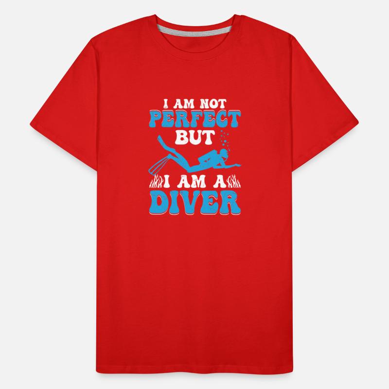 I Am Not Perfect But I Am A Diver Sea Ocean Scuba