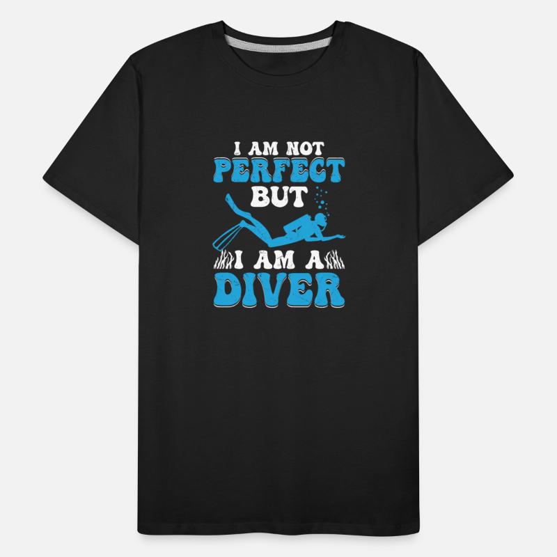 I Am Not Perfect But I Am A Diver Sea Ocean Scuba