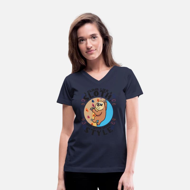 I climb like a sloth, but with more style