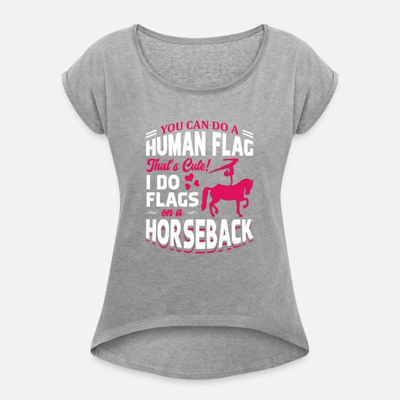 I Do Flags on a Horseback Vaulting