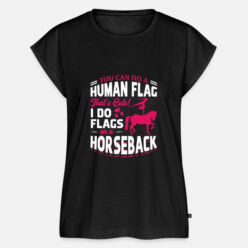 I Do Flags on a Horseback Vaulting
