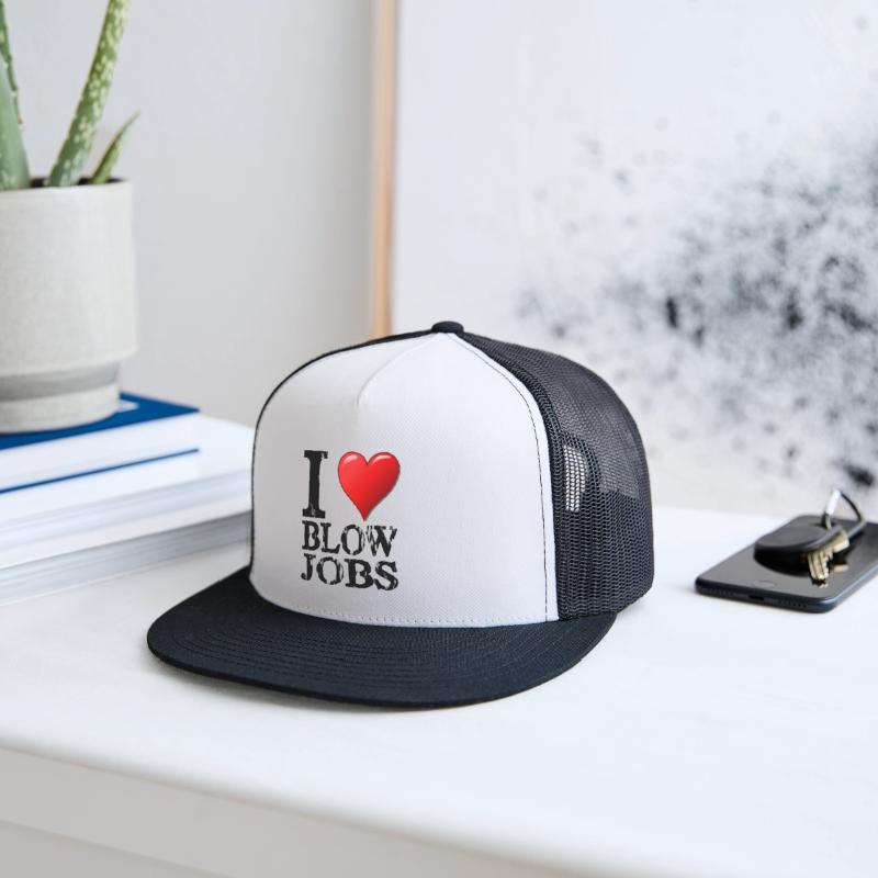 I Love Blowjobs Design schwarz