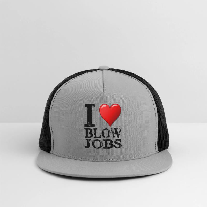 I Love Blowjobs Design schwarz