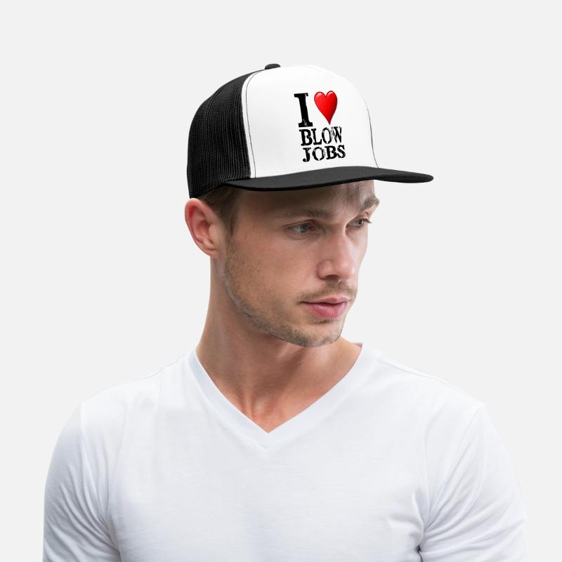 I Love Blowjobs Design schwarz