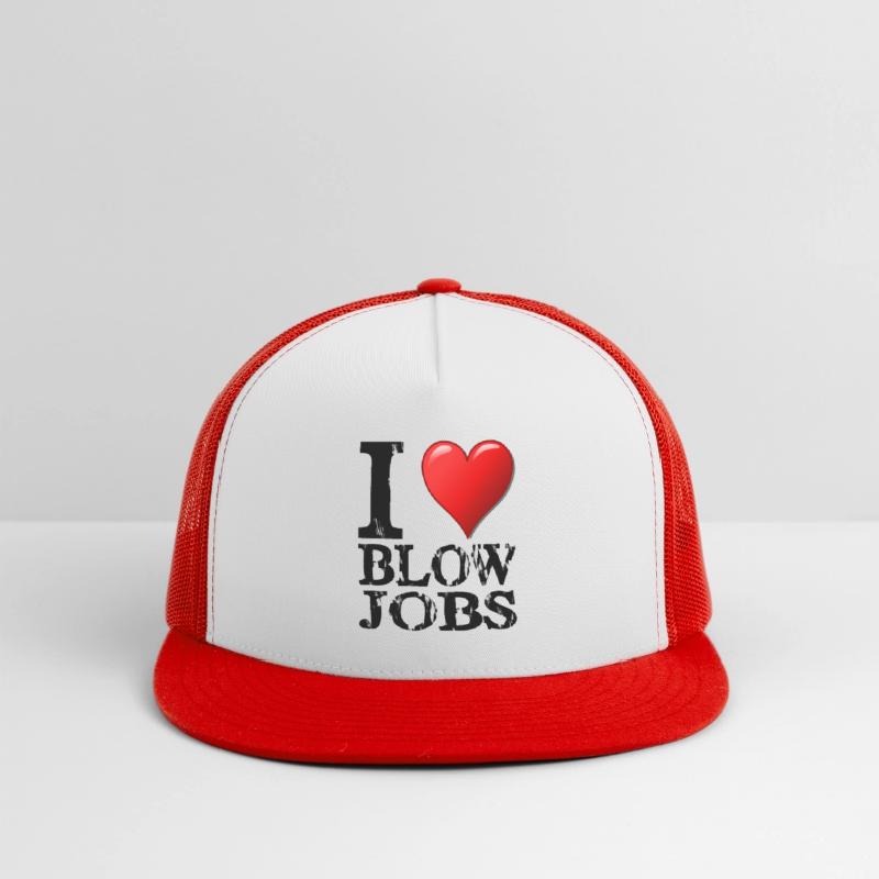 I Love Blowjobs Design schwarz