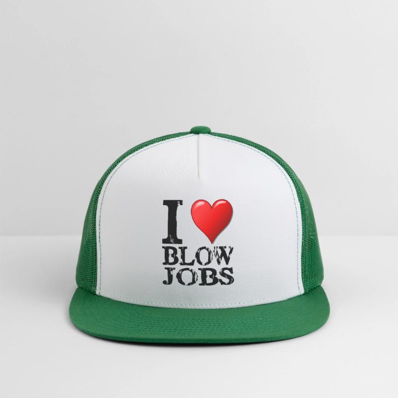 I Love Blowjobs Design schwarz