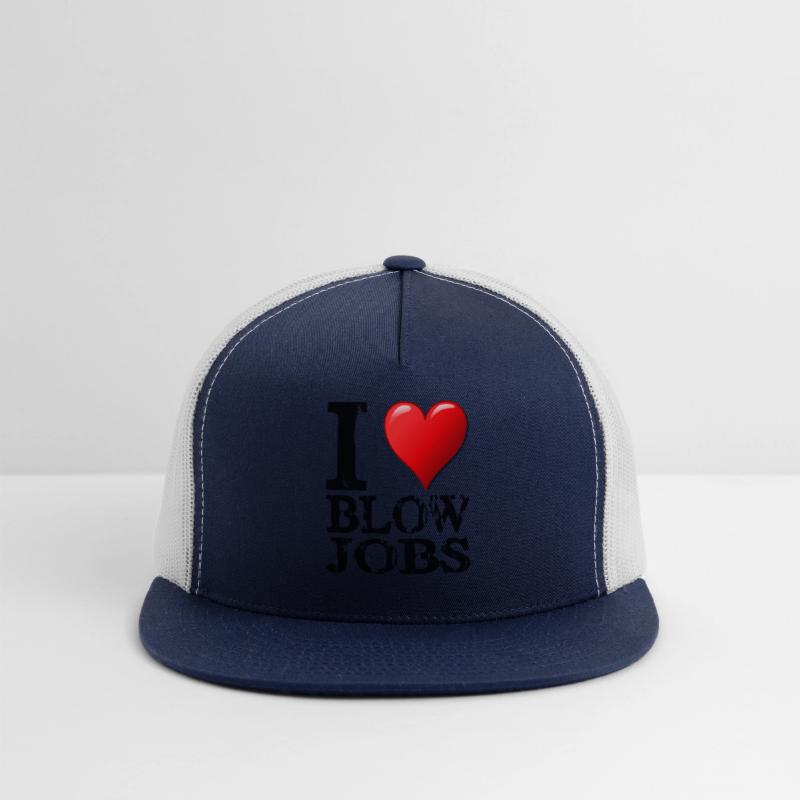 I Love Blowjobs Design schwarz