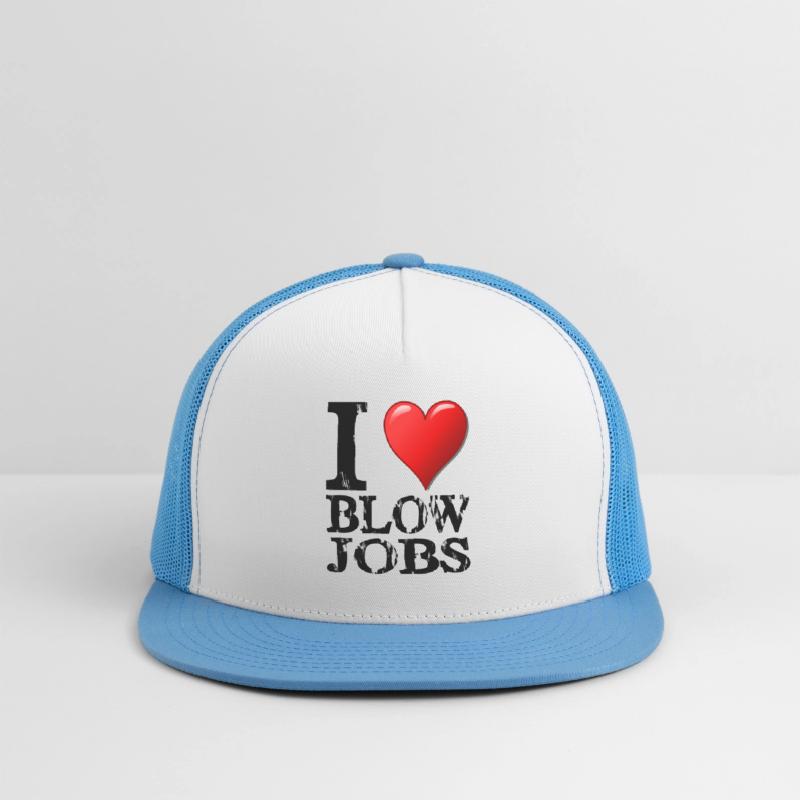 I Love Blowjobs Design schwarz