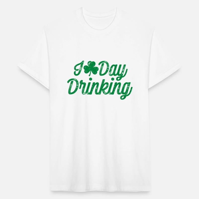 I Love Day Drinking St Patricks Day Shamrock