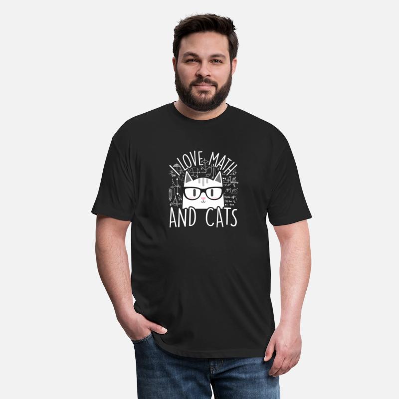 I Love Math And Cats Kitty Cat Feline
