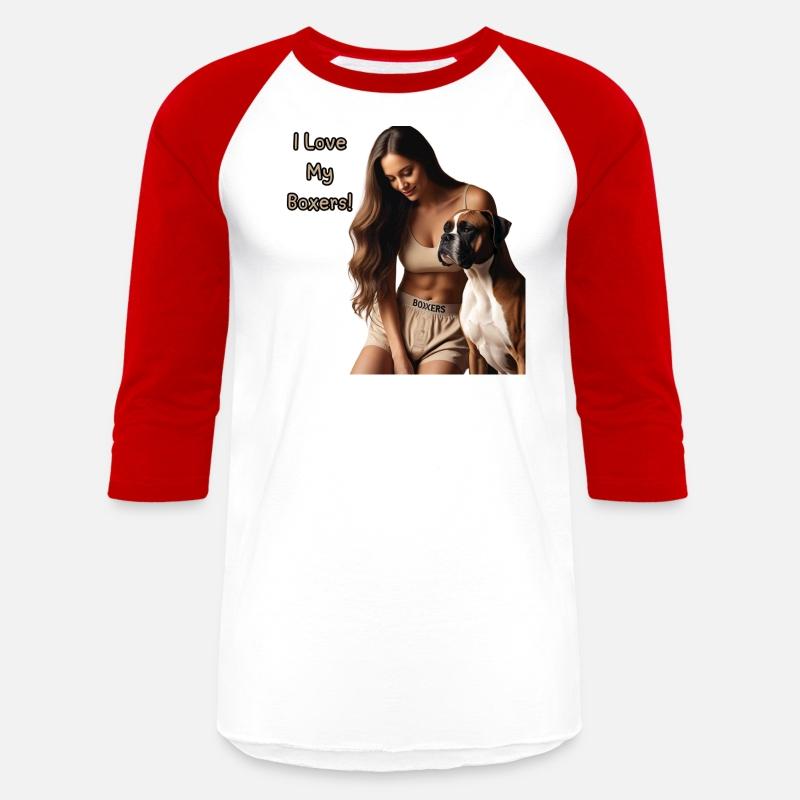 I Love My Boxers for Women Funny Play on Words
