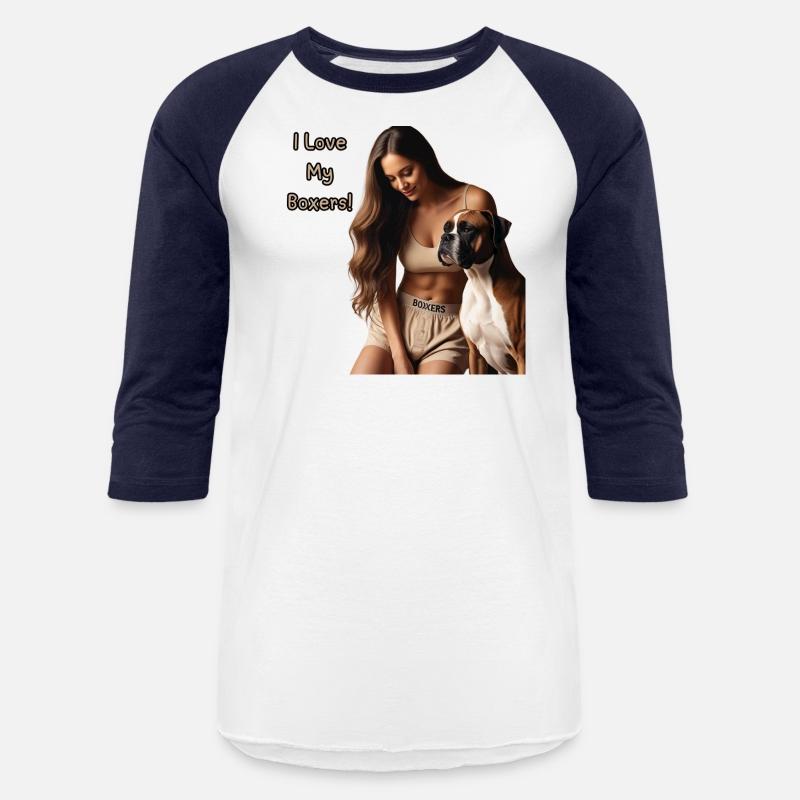 I Love My Boxers for Women Funny Play on Words