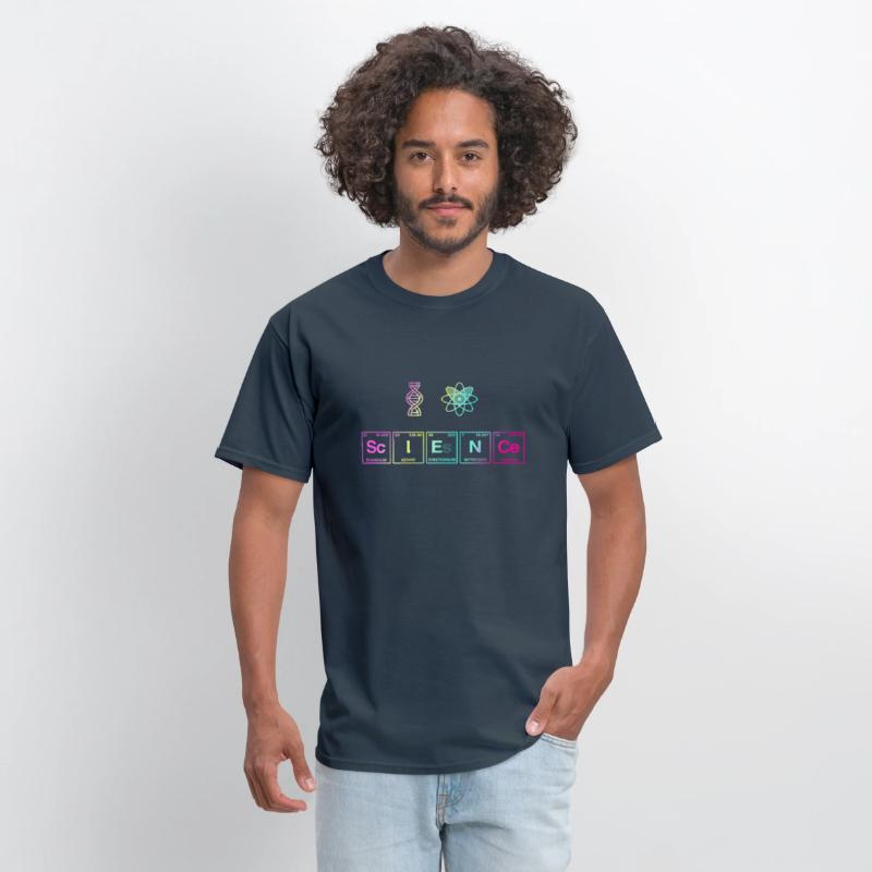 I LOVE SCIENCE - written in science symbols