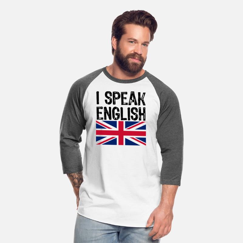 i speak ENGLISH funny gift for USA UK