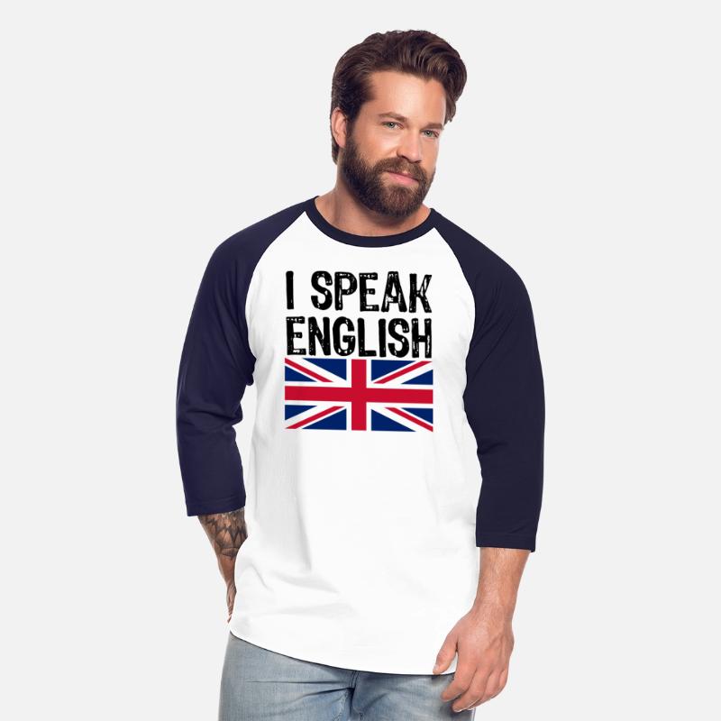 i speak ENGLISH funny gift for USA UK