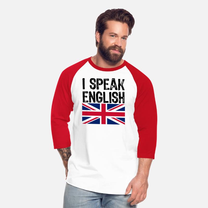 i speak ENGLISH funny gift for USA UK