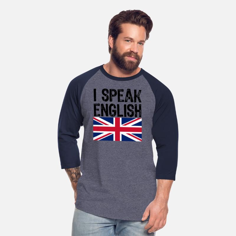 i speak ENGLISH funny gift for USA UK