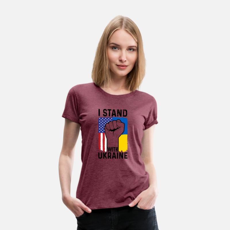 I Stand With Ukraine Support Ukraine Pray For