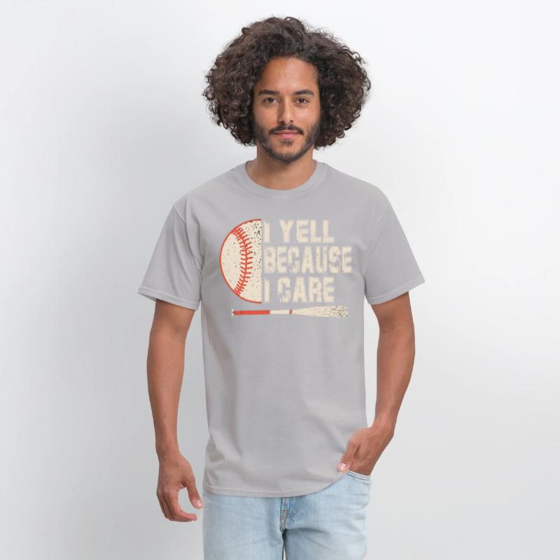 I Yell Because I Care Baseball