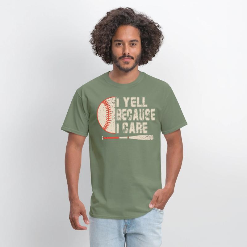 I Yell Because I Care Baseball