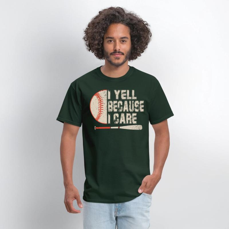 I Yell Because I Care Baseball