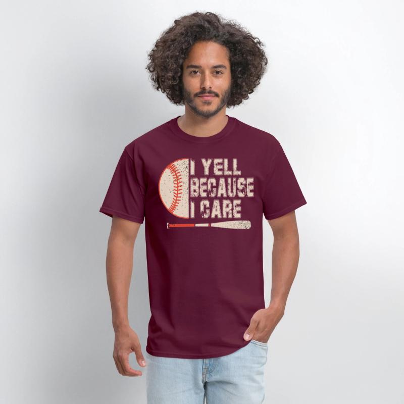 I Yell Because I Care Baseball
