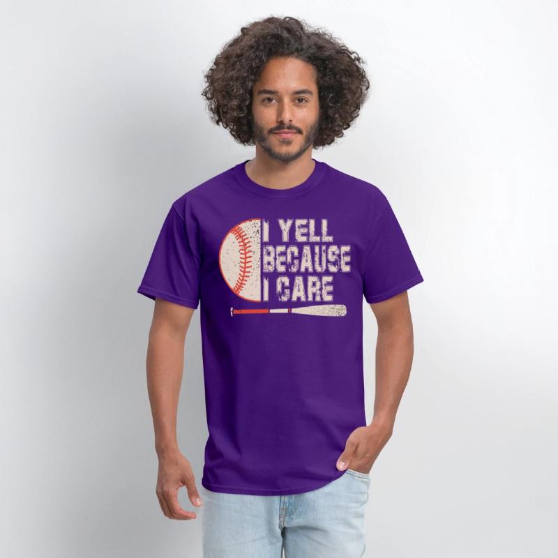 I Yell Because I Care Baseball