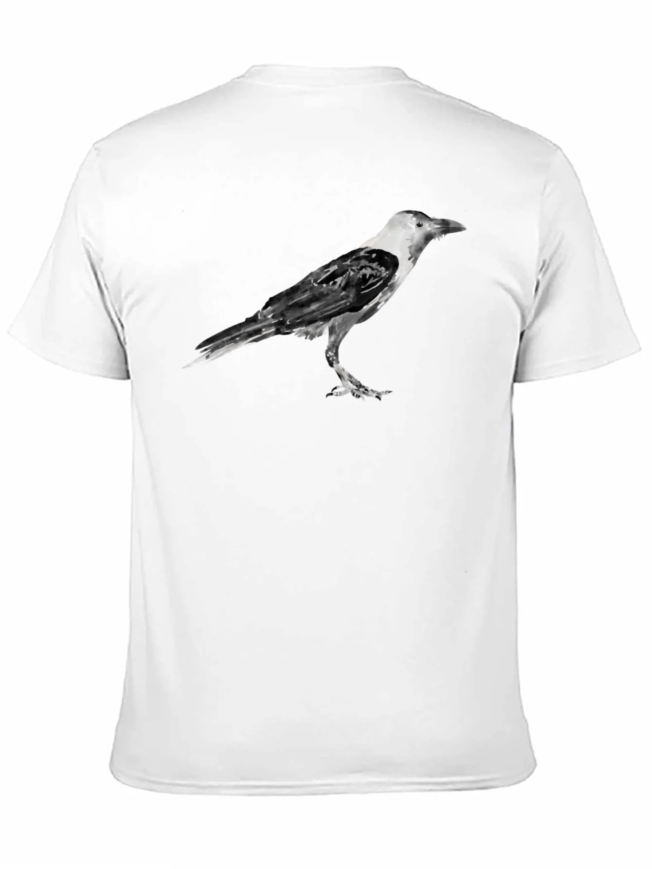 Raven Graphic Black T-Shirt