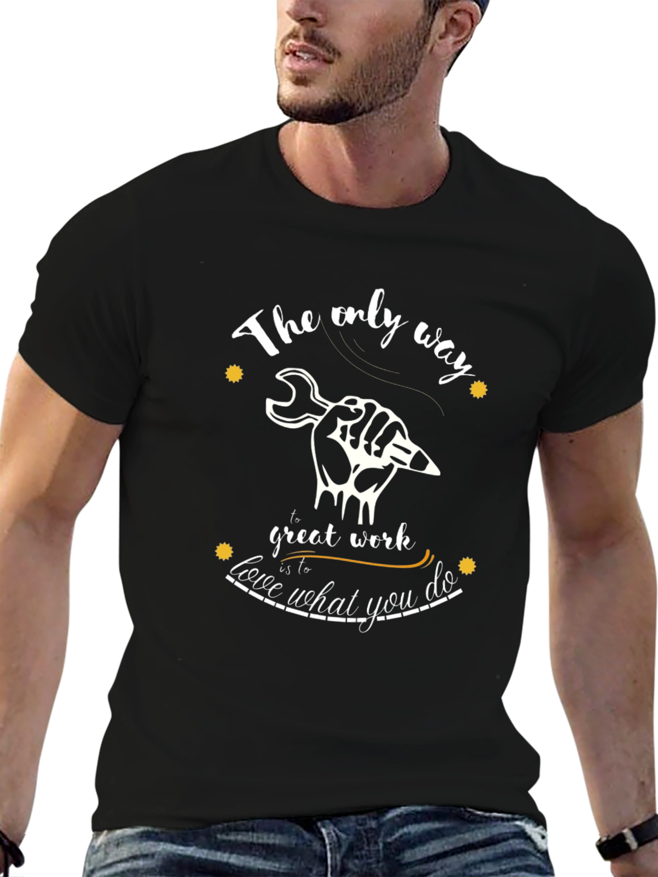 Motivational Mechanic Graphic T-Shirt