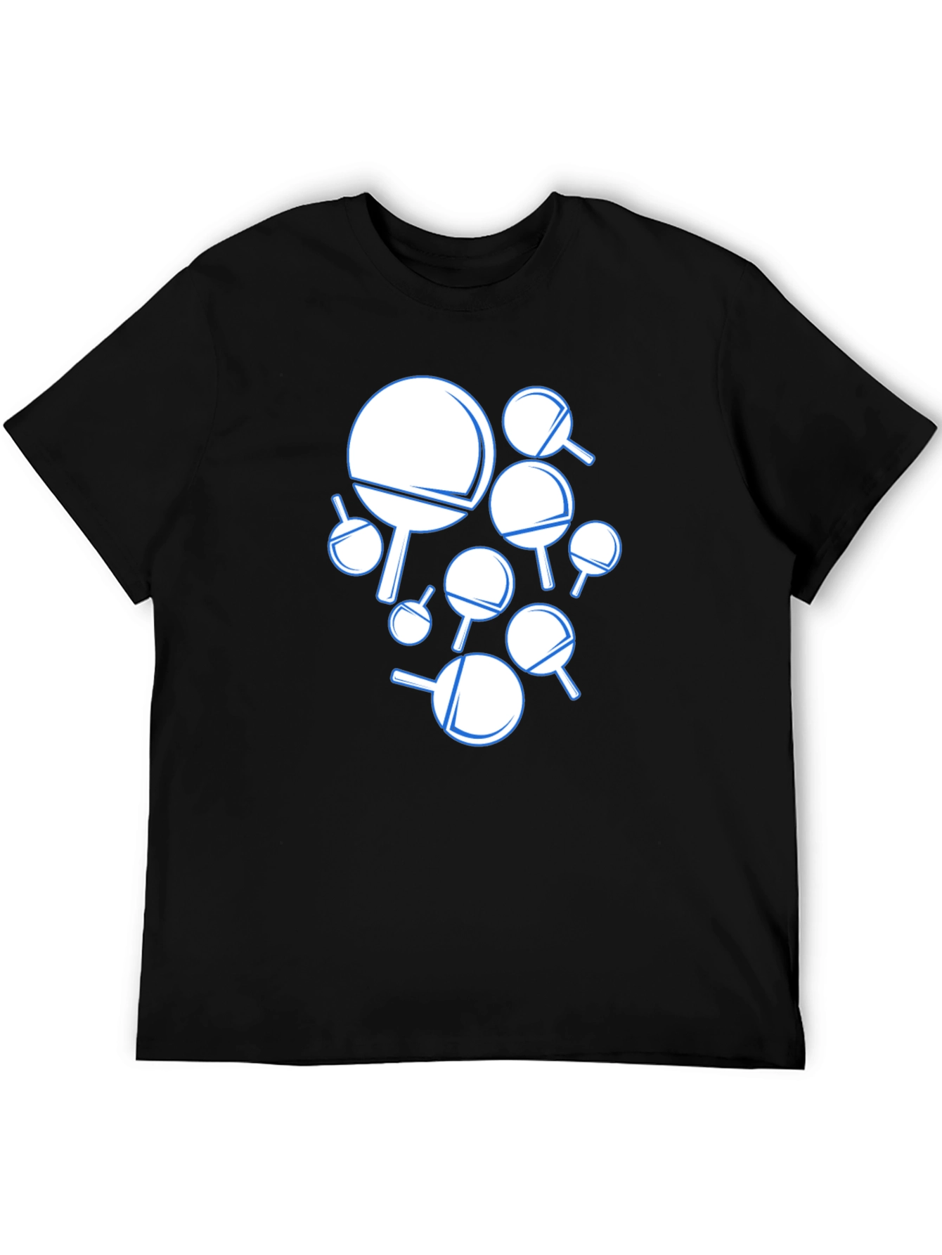 Ping Pong Paddle Graphic T-Shirt