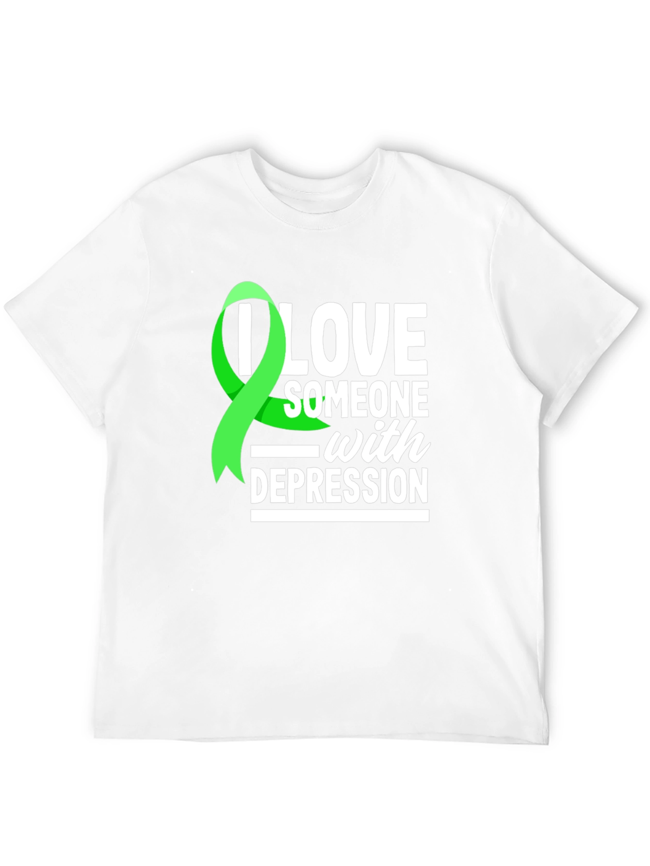 I Love Someone With Depression Awareness T-Shirt