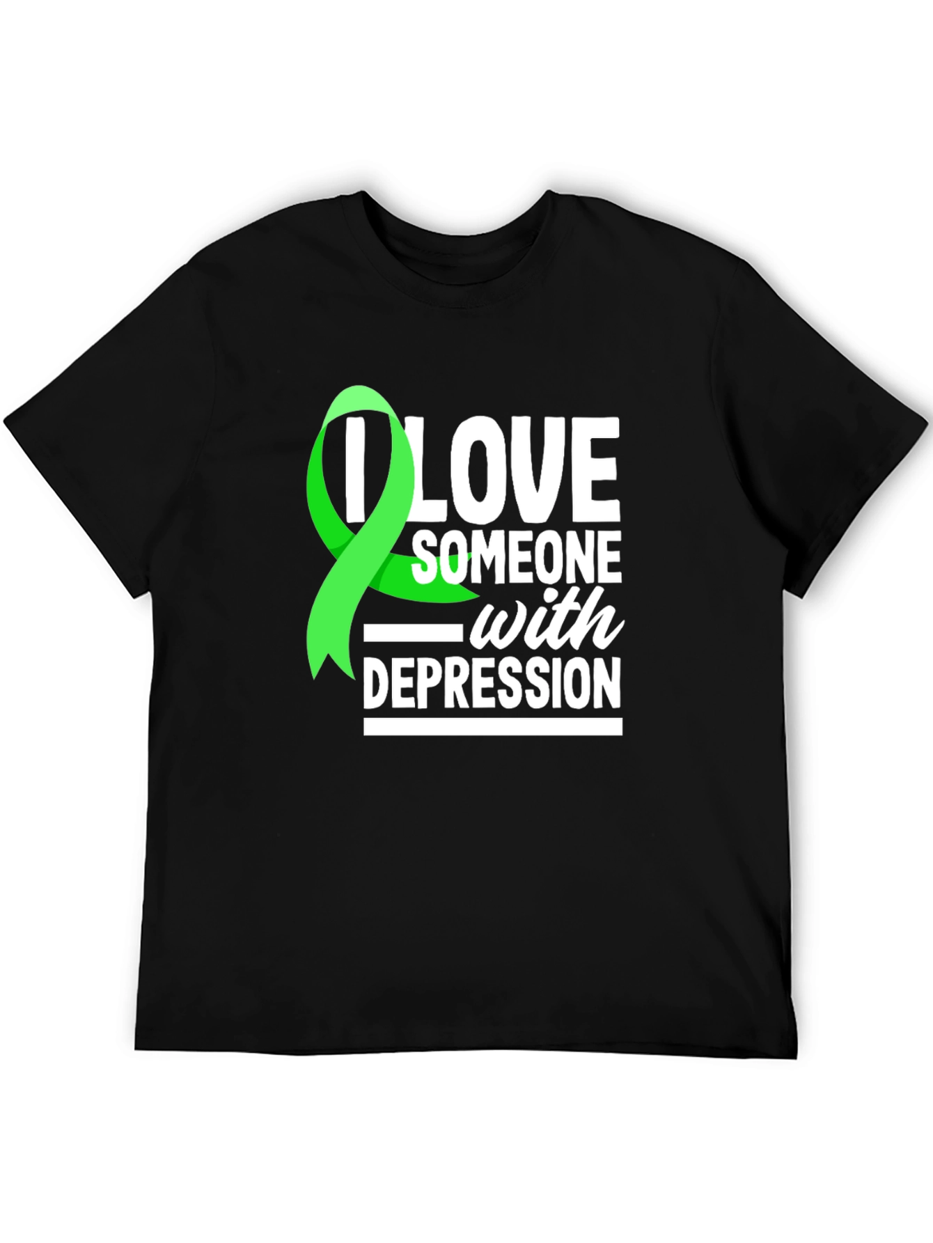 I Love Someone With Depression Awareness T-Shirt