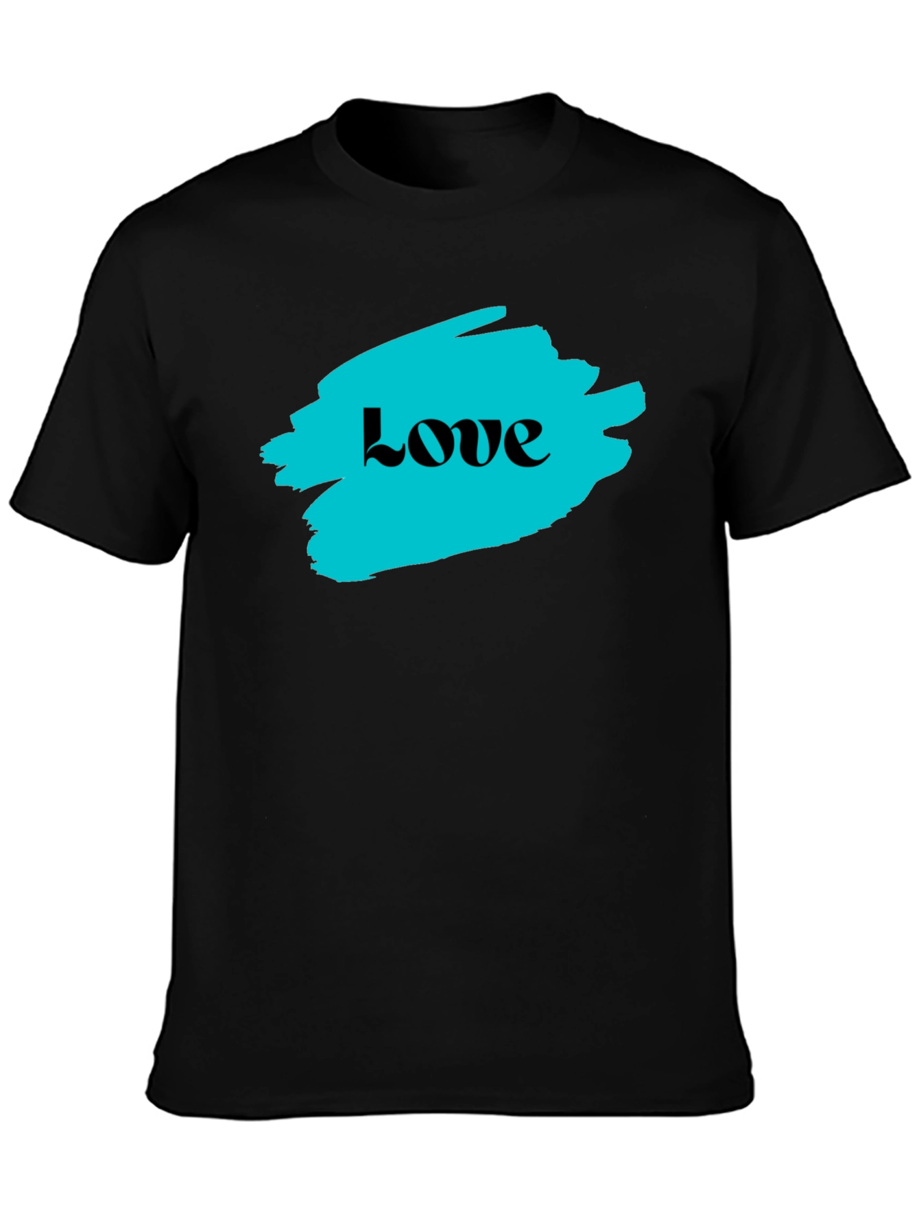 Love Graphic Black T-Shirt