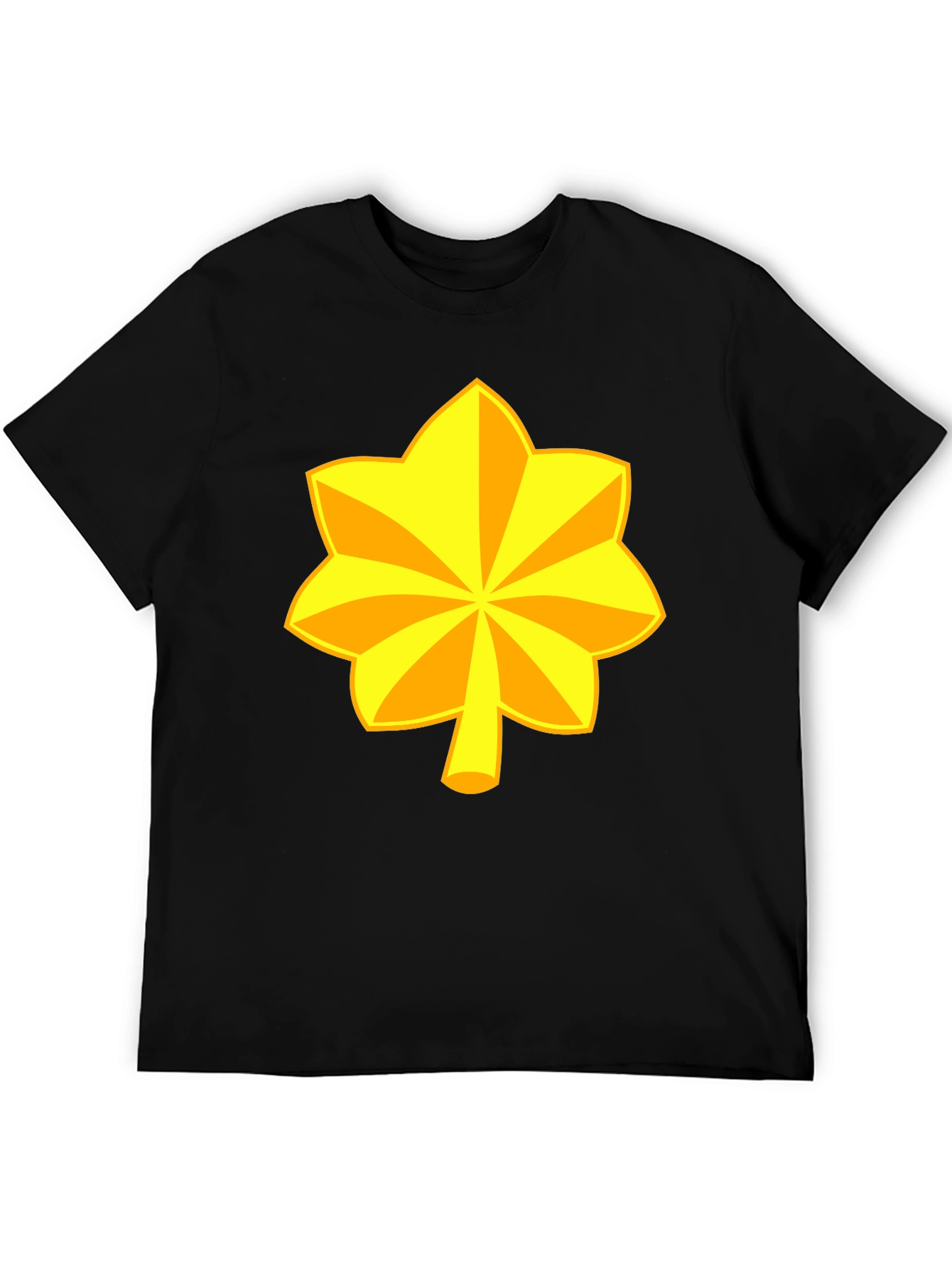 Gold Leaf Graphic Tee - Stylish & Unique