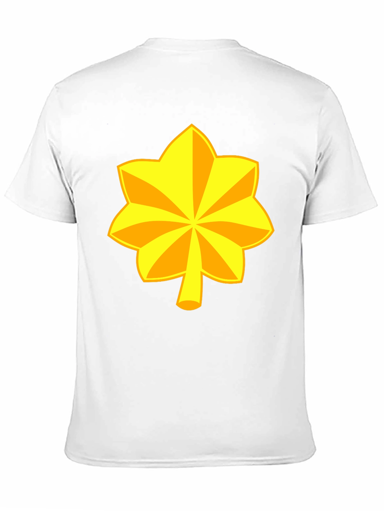Gold Leaf Graphic Tee - Stylish & Unique