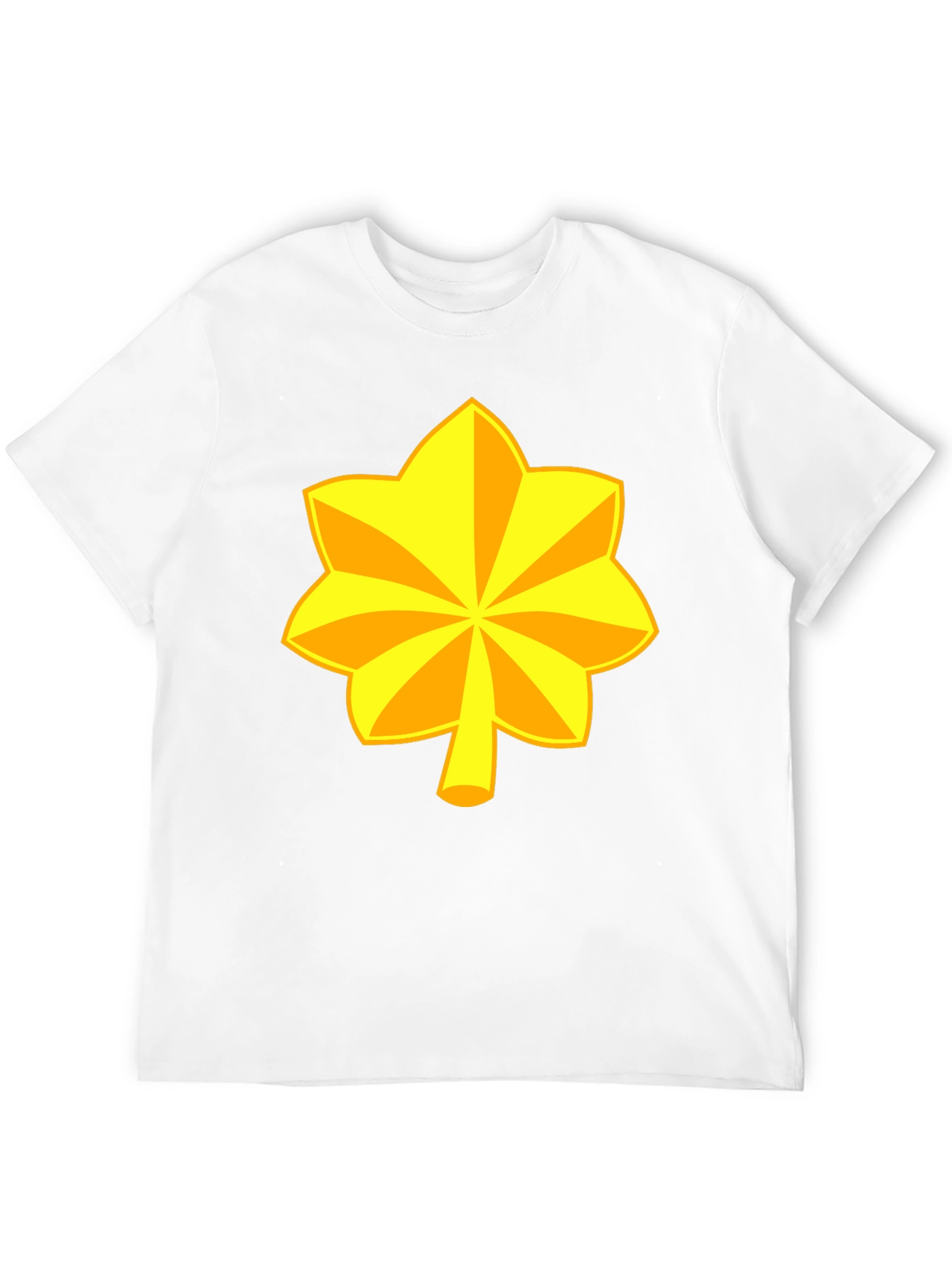 Gold Leaf Graphic Tee - Stylish & Unique