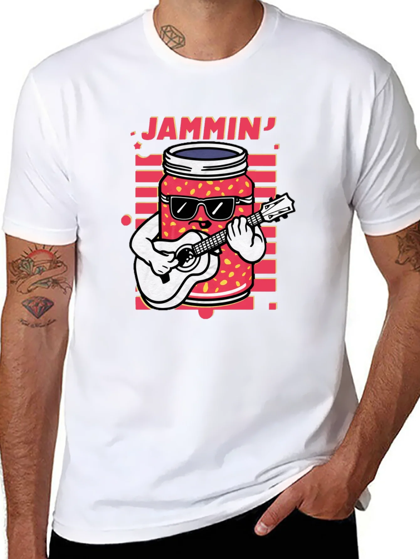 Jammin Jar T-Shirt - Cool Music Lover Tee