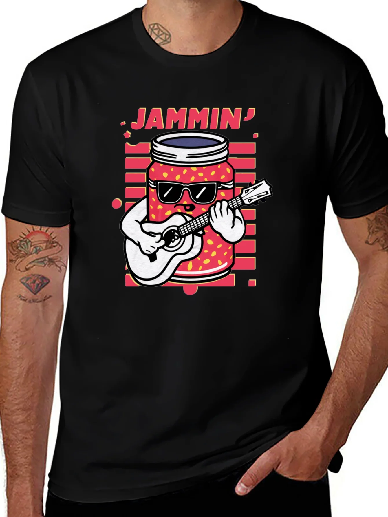 Jammin Jar T-Shirt - Cool Music Lover Tee