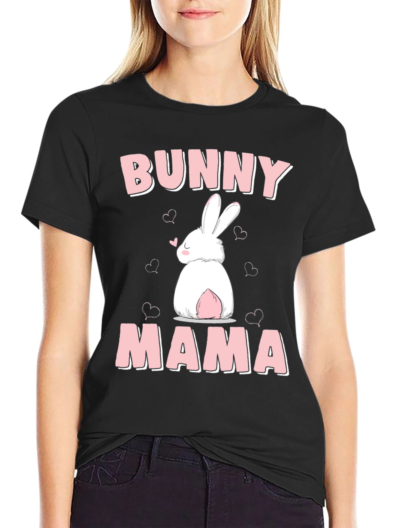 Bunny Mama T-Shirt - Easter Gift for Moms