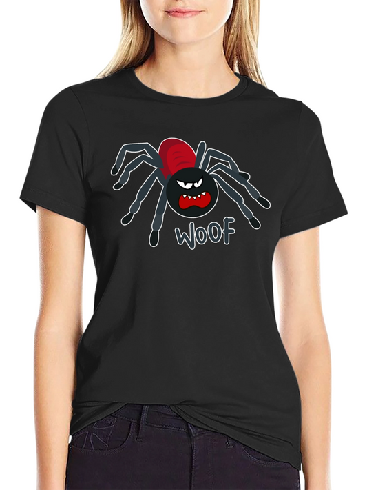 Woof Spider Funny Graphic T-Shirt